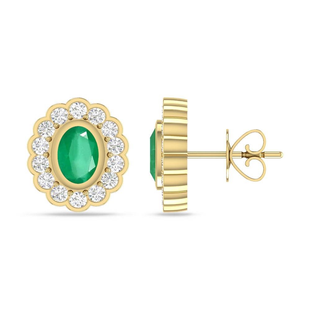 Yellow Gold - Emerald